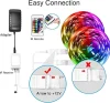 چراغ نواری LED هوشمند 30 متر (2 رول 15 متری) 5050 RGB - تصویر 4